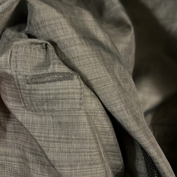 Nike Gray High Collar Lughtweight Jacket Convertible Vest XS - Picture 15 of 16